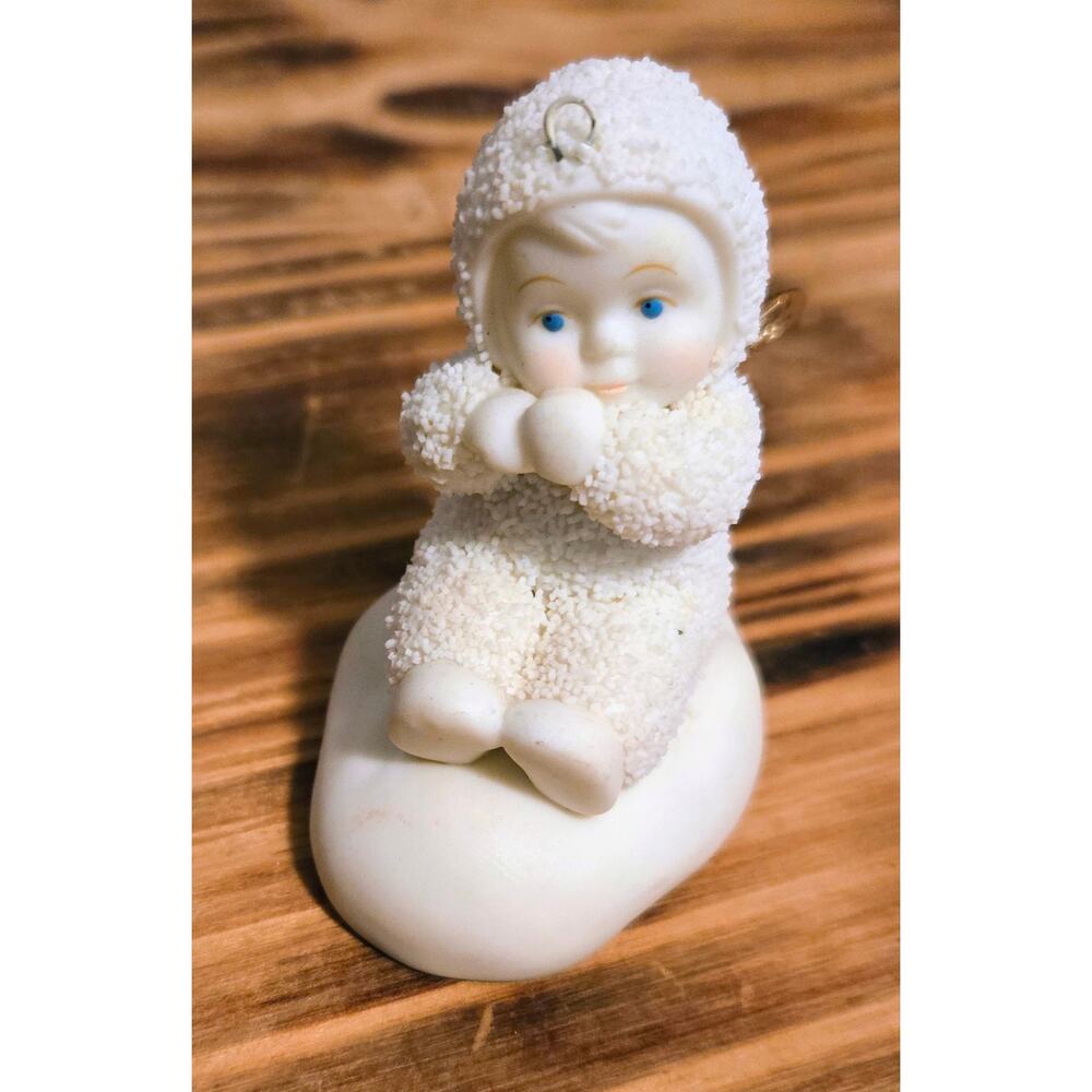 Department 56 Snowbabies Figurine Angelic Wishes Vintage Christmas Ornament